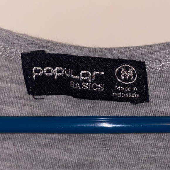 Grey & Gold Tank Top - Picture 2 of 3